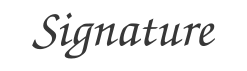 signature